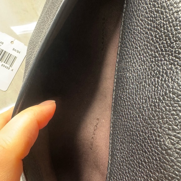 Coach Cassie Top Handle Black Pebbled Leather
Convertible Bag - Picture 7 of 16